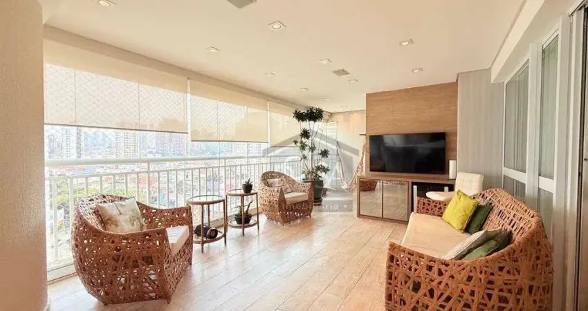 Apartamento com 3 dormitórios  242 m²- tatuapé - são paulo/sp