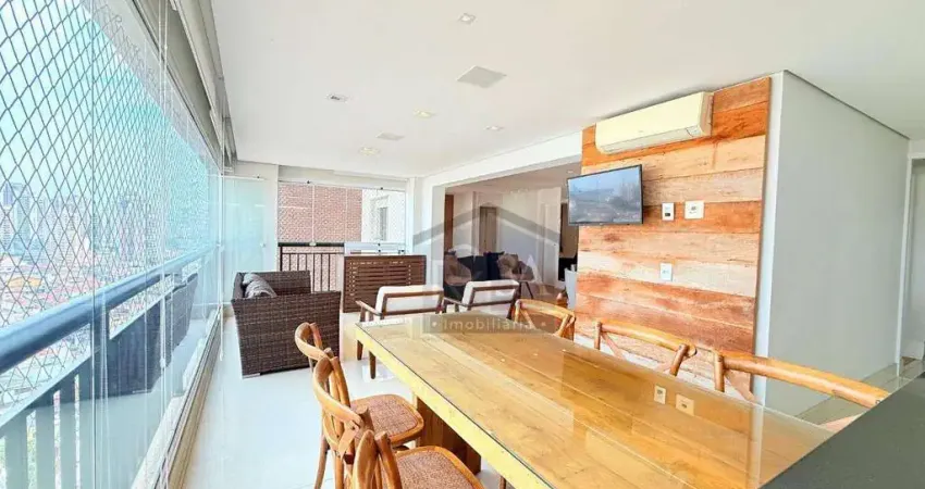 Apartamento com 3 dormitórios para alugar, 176 m² - tatuapé - são paulo/sp