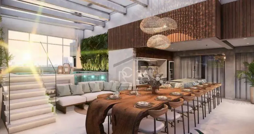 Cobertura com 5 dormitórios à venda, 340 m²  - tatuapé - são paulo/sp