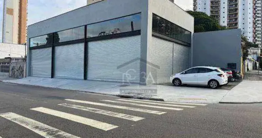 Salão comercial de esquina para locação, 220 m², tatuapé-sp