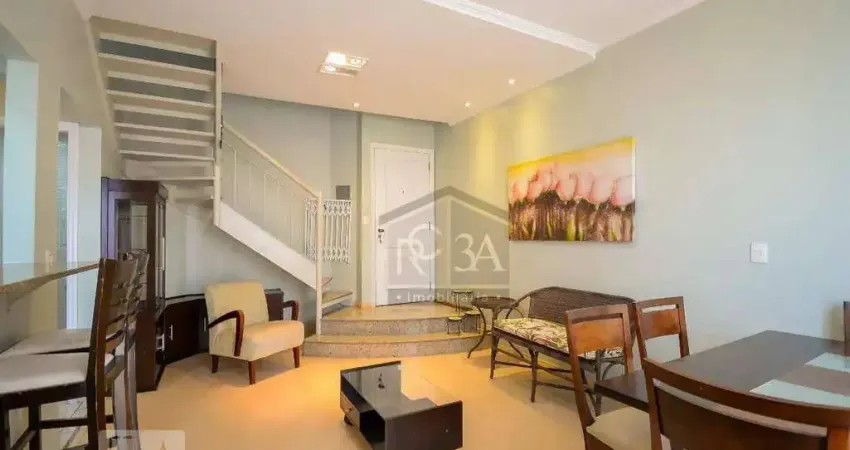 Apartamento duplex com 2 dormitórios para alugar, 79 m²- tatuapé - são paulo/sp