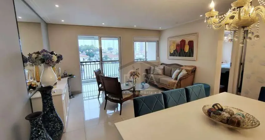 Apartamento com 2 dormitórios para alugar, 75 m² por R$ 7.150,00/mês - Anália Franco - São Paulo/SP