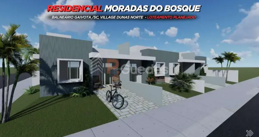 Sobrado a venda no Bairro Village Dunas Norte - Balneário Gaivota/SC