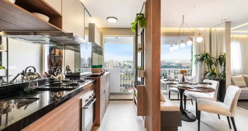 Apartamento à venda 2 dormitórios com lazer completo na região do limão