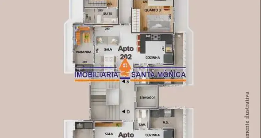 Apartamento com 3 quartos à venda em Itapoã, Belo Horizonte 