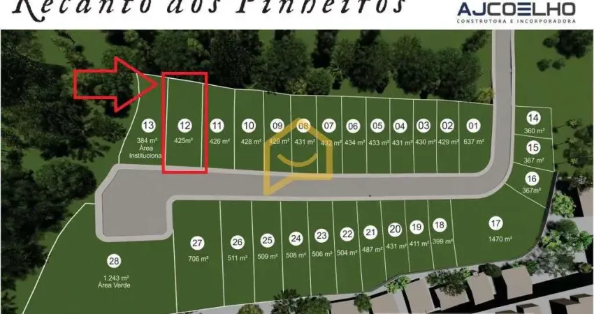 Terreno à venda na Rua Arnoldo Boll, S/N, Bom Viver, Biguaçu