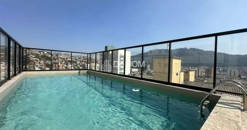 Studio mobiliado para locação no centro de poços, rua assis, com uma vaga de garagem