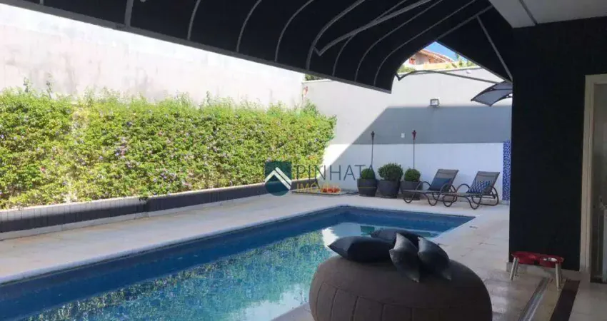 Casa com 3 dormitórios à venda, 302 m² por R$ 1.850.000,00 - Condomínio Residencial Terras do Caribe - Valinhos/SP