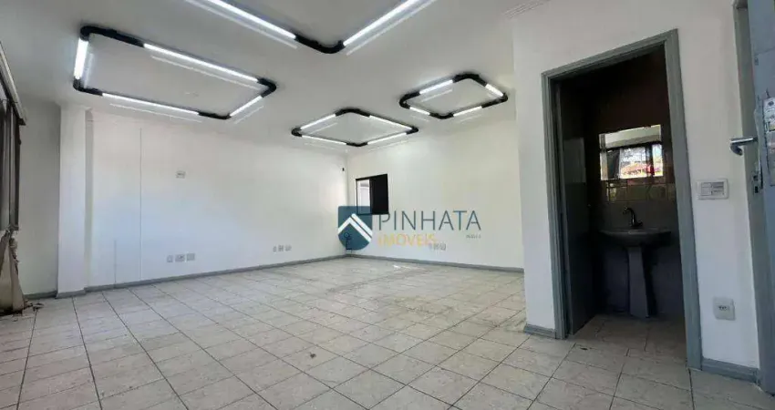 Sala para alugar, 50 m² por r$ 1.370,00/mês - vila bissoto - valinhos/sp