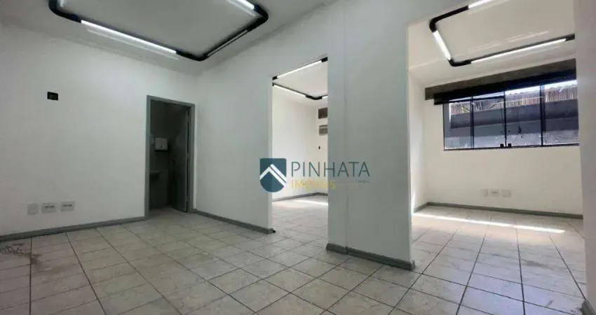 Sala para alugar, 40 m² por r$ 1.270,00/mês - vila bissoto - valinhos/sp