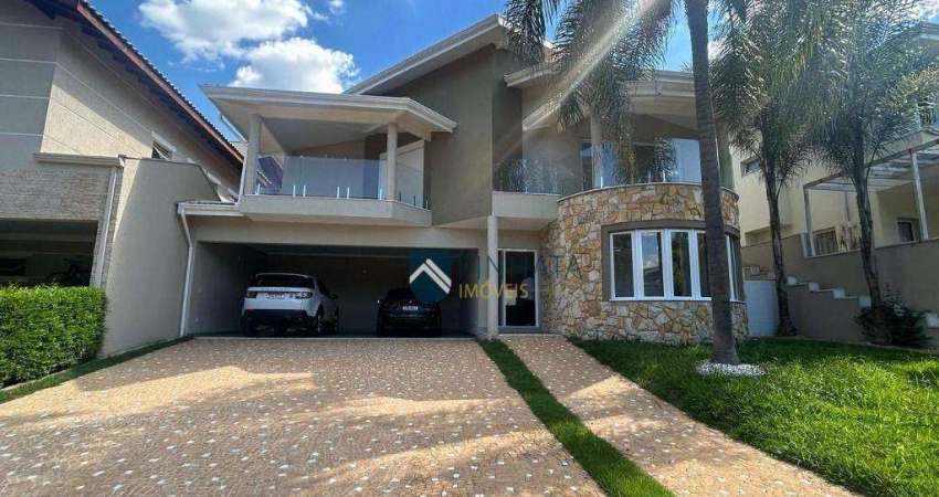 Casa com 4 dormitórios à venda, 434 m² por R$ 3.600.000 - Condomínio Reserva Colonial - Valinhos/SP