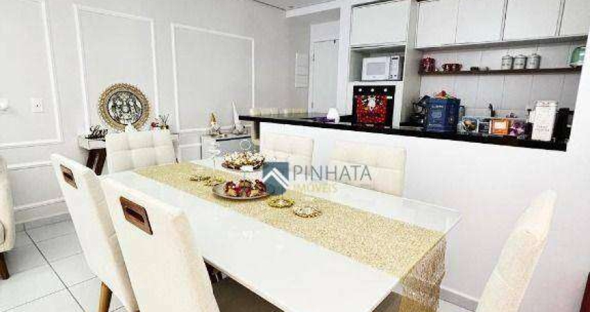 Apartamento com 3 dormitórios à venda, 85 m² por R$ 660.000,00 - Residencial Vila Garibaldi - Vinhedo/SP