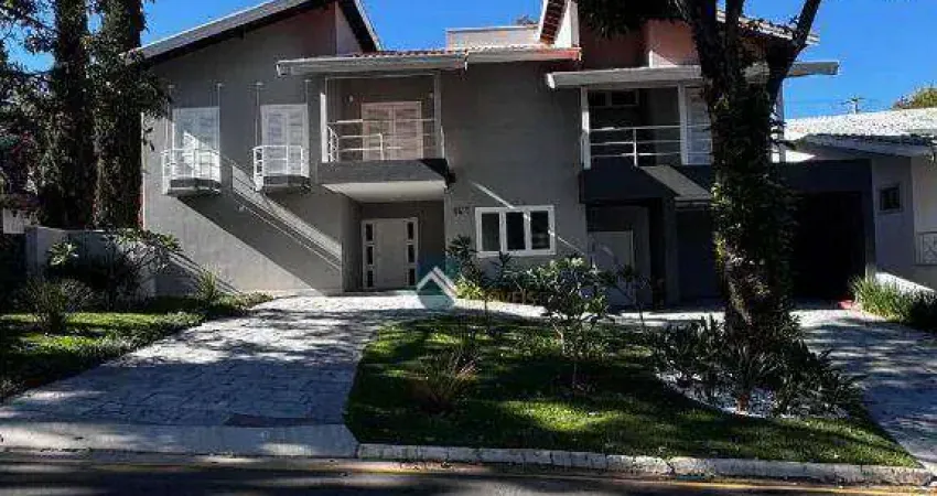 Casa com 4 dormitórios à venda, 516 m² por R$ 3.490.000 - Jardim Paulista I - Vinhedo/SP