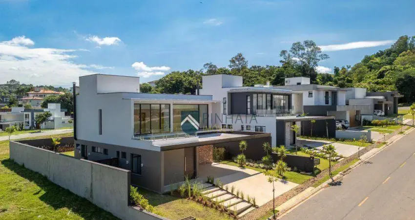Sobrado com 3 quartos/3 Suítes, Piscina e Gourmet no Condomínio Arboretum – Vinhedo/SP