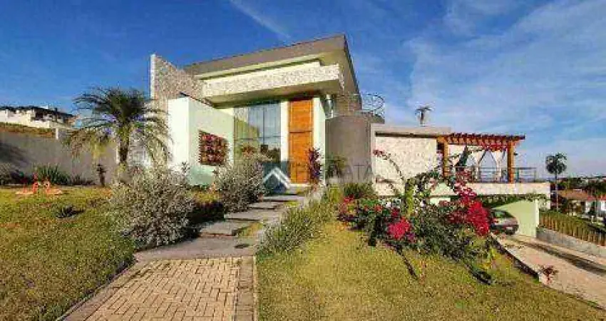 Vista Deslumbrante! Casa Alto Padrão com 3 quartos- 3 suites - Piscina e Gourmet no Fazenda Serra Azul II – Itupeva/SP