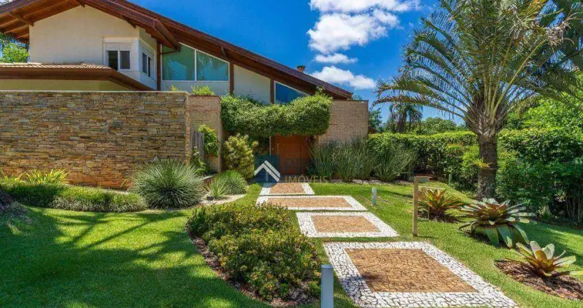 Refúgio de Alto Padrão em Valinhos: Casa com Piscina, 4 Suítes e Lazer Completo no Condomínio Moinho de Vento