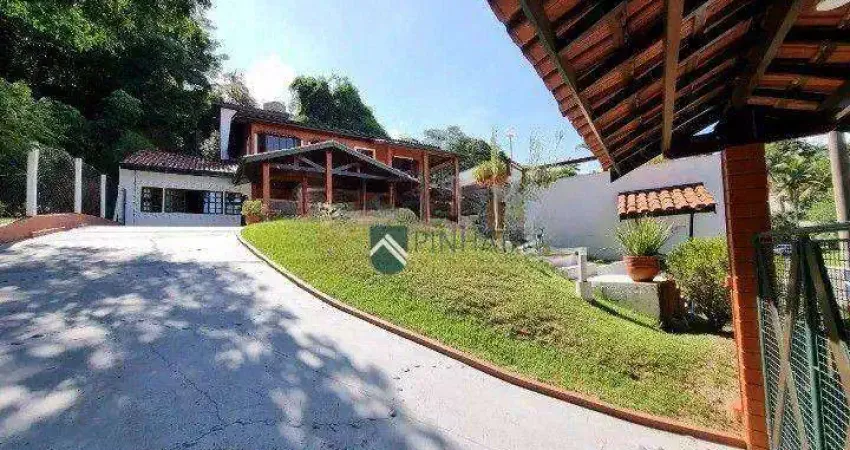 Casa com 5 dormitórios à venda, 380 m² por r$ 2.280.000 - condomínio estância marambaia - vinhedo/sp