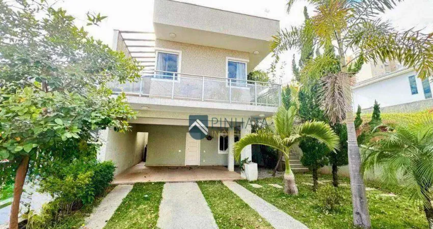 Casa com 4 dormitórios, 230 m² - venda por r$ 1.240.000,00 ou aluguel por r$ 8.200,00/mês - condomínio via castelli - louveira/sp