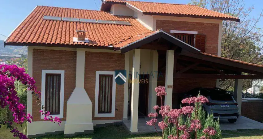 Casa com 3 dormitórios para alugar, 299 m² por r$ 9.500,00/mês - condomínio vista alegre - sede - vinhedo/sp