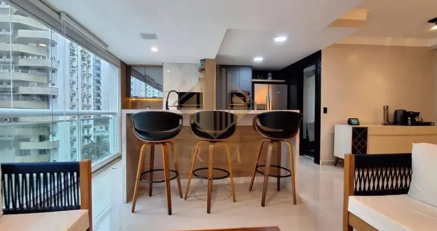 Apartamento para venda em guarujá, praia das pitangueiras, 3 dormitórios, 2 suítes, 4 banheiros, 3 vagas