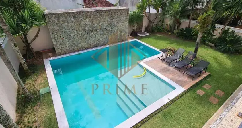 Casa em condomínio para locação em guarujá, jardim acapulco, 4 dormitórios, 4 suítes, 5 banheiros, 4 vagas