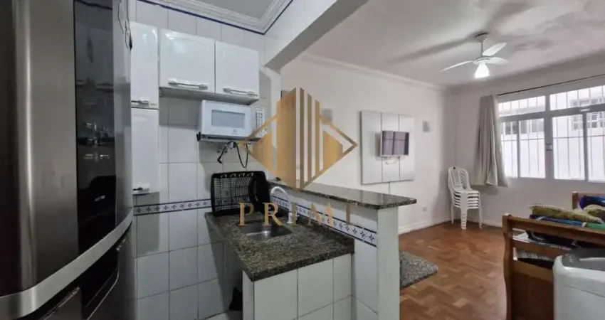 Apartamento para venda em guarujá, praia das pitangueiras, 1 dormitório, 1 banheiro, 1 vaga