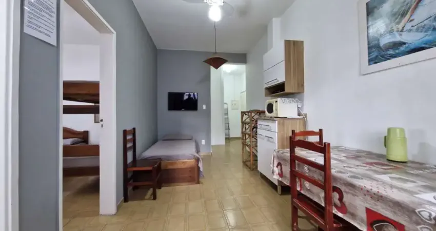 Apartamento para venda em guarujá, praia das pitangueiras, 1 dormitório, 1 banheiro
