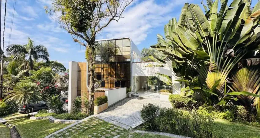 Casa em condomínio para venda em guarujá, cond. iporanga, 6 dormitórios, 6 suítes, 7 banheiros, 4 vagas