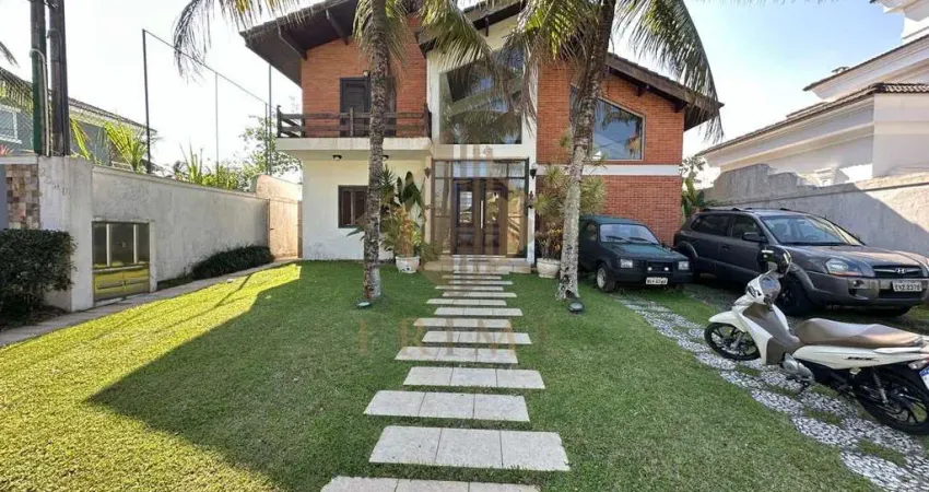 Casa em condomínio para venda em guarujá, jardim acapulco, 5 dormitórios, 5 suítes, 7 banheiros, 2 vagas