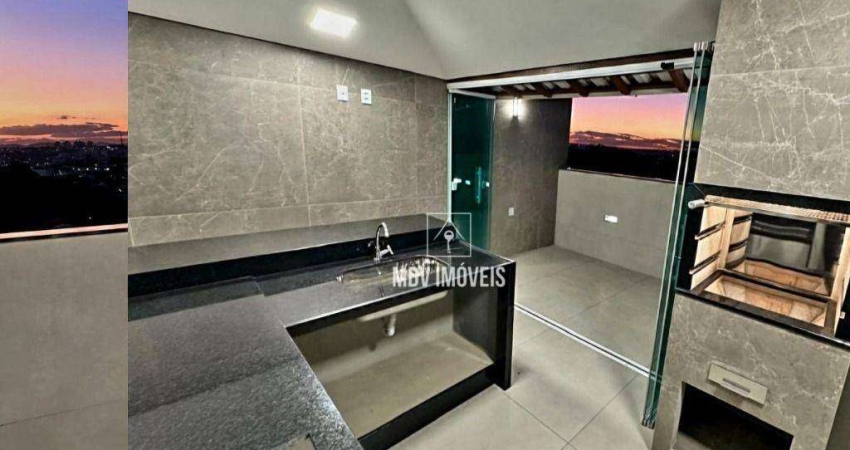Cobertura 4 quartos, 3 vagas de garagem com elevador no Planalto!