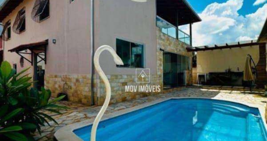 Casa com 4 dormitórios à venda, 322 m² por R$ 1.300.000,00 - Santa Amélia - Belo Horizonte/MG