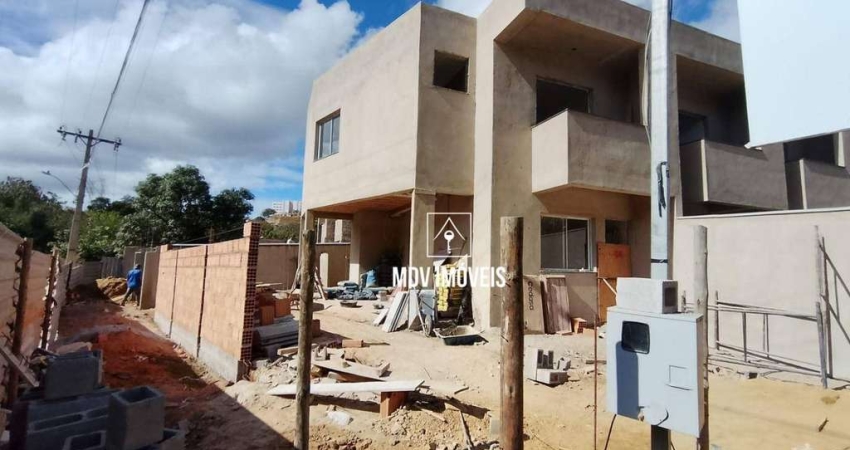 Casa 2 quartos em construção bairro Duquesa em Santa Luzia!