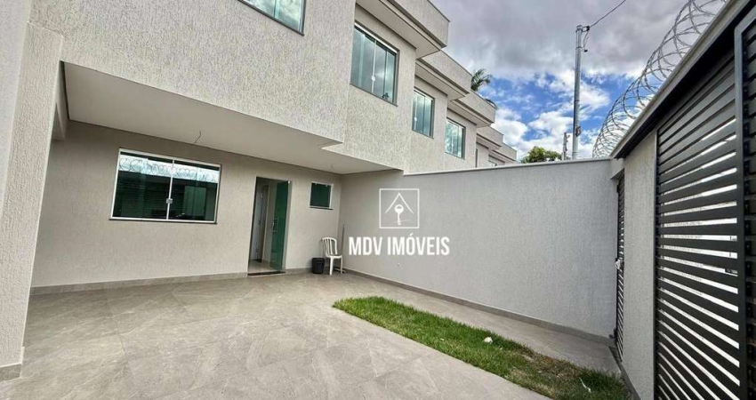Casa com 3 dormitórios à venda, 130 m² por R$ 580.000 - Candelária - Belo Horizonte/MG