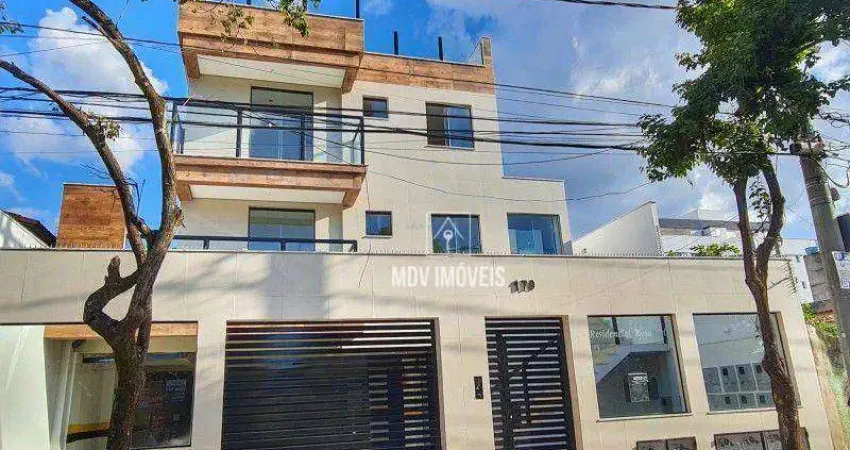 Cobertura com 3 dormitórios à venda, 141 m² por R$ 576.000,00 - Santa Branca - Belo Horizonte/MG