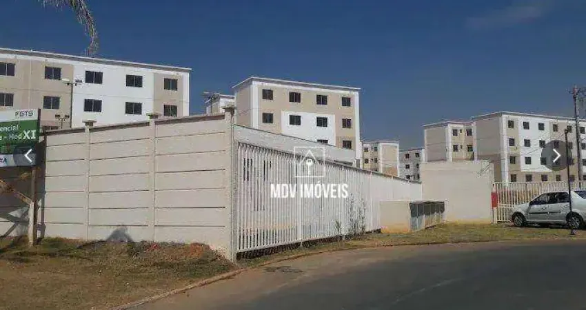 Apartamento com 2 dormitórios à venda, 45 m² por R$ 159.000 - Imperial - Vespasiano/MG