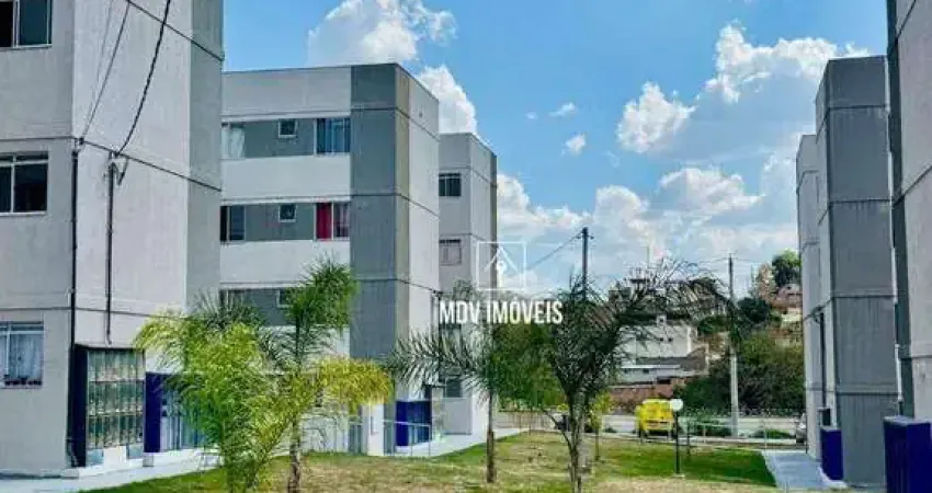 Apartamento com 2 dormitórios à venda, 45 m² por r$ 165.000,00 - sta cruz - vespasiano/mg