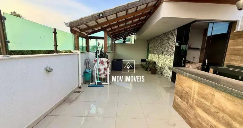 Cobertura com 2 dormitórios à venda, 100 m² por r$ 419.000 - mantiqueira - belo horizonte/mg