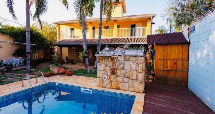 Casa à venda, 5 quartos, 5 suítes, 4 vagas, Parque São Lourenço - Indaiatuba/SP