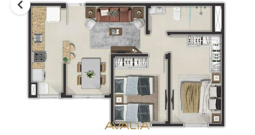 Apartamento com 2 quartos à venda no Jardim Residencial Veneza, Indaiatuba 