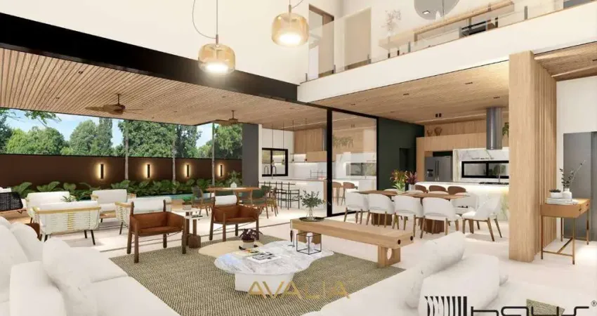 Sobrado de alto padrão à venda – condomínio parque villa dos pinheiros - indaiatuba – sp