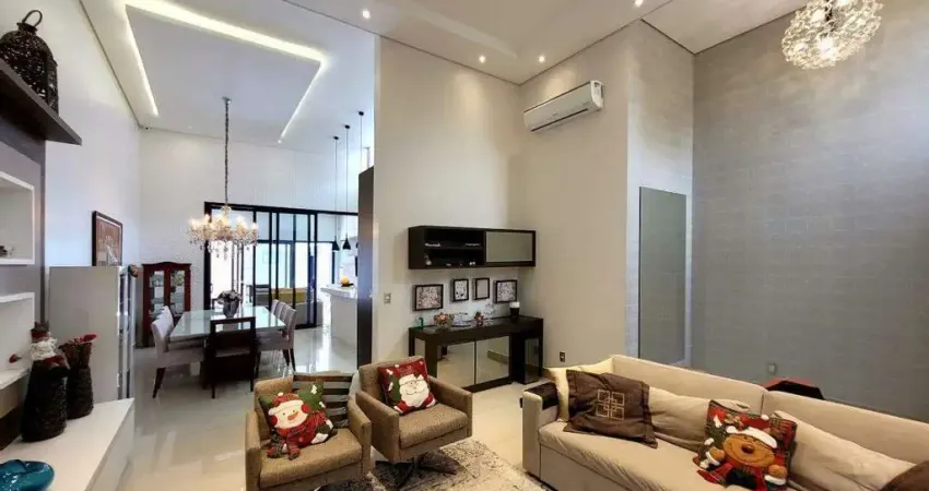 Casa mobiliada para venda, residencial maria dulce em indaiatuba/sp com 03 suítes .