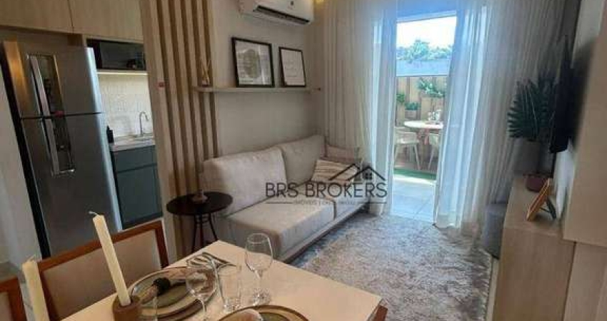 Apartamento com 2 dormitórios à venda, 49 m² por R$ 275.994,00 - Vila Mogi Moderno - Mogi das Cruzes/SP