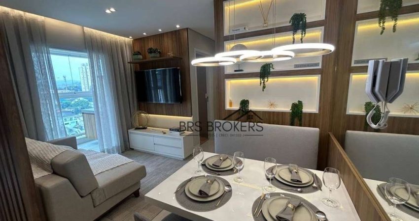 Apartamento com 2 dormitórios à venda, 45 m² por R$ 452.253,72 - Vila Galvão - Guarulhos/SP
