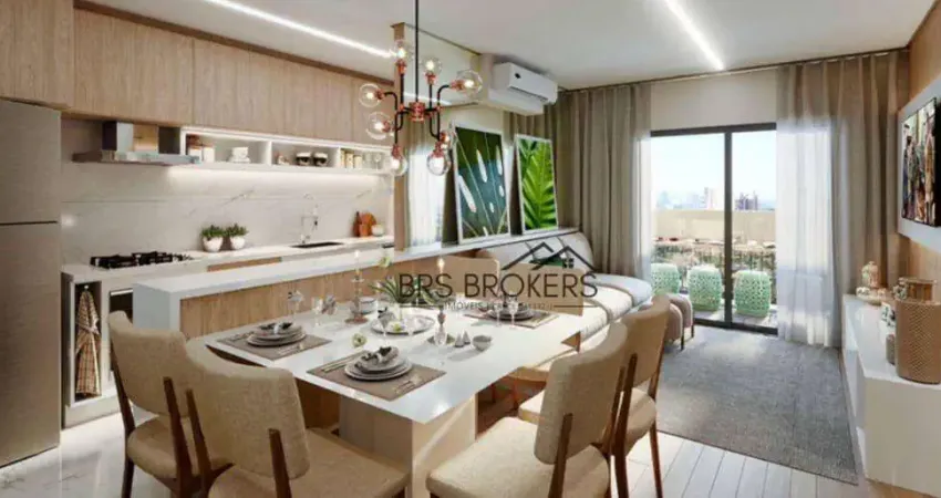 Apartamento com 2 dormitórios à venda, 56 m² por R$ 419.900,00 - Vila Rosália - Guarulhos/SP