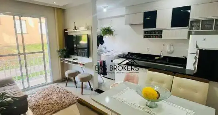 Apartamento com 2 dormitórios à venda, 49 m² por r$ 250.000,00 - jardim guilhermino - guarulhos/sp