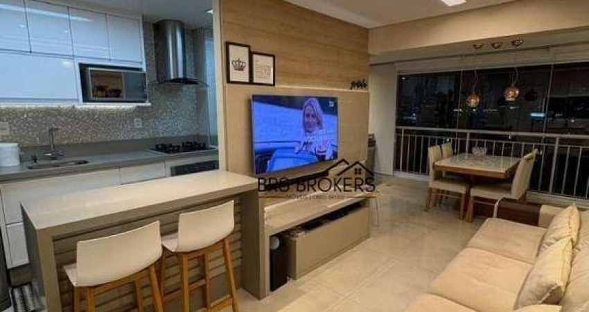 Apartamento com 2 dormitórios à venda, 72 m² por R$ 850.000,00 - Vila Augusta - Guarulhos/SP