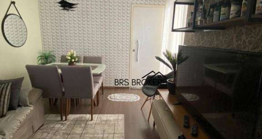 Apartamento com 2 dormitórios, 46 m² - venda por R$ 286.000,00 ou aluguel por R$ 1.700,00/mês - Parque São Miguel - Guarulhos/SP