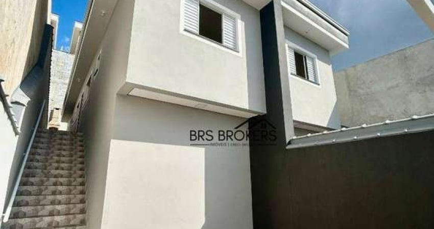 Casa com 3 dormitórios à venda, 70 m² por R$ 440.000,00 - Parque Residencial Scaffid II - Itaquaquecetuba/SP