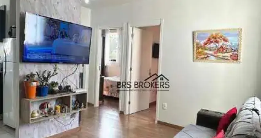 Apartamento com 2 dormitórios à venda, 44 m² por r$ 215.000,00 - jardim são domingos - guarulhos/sp