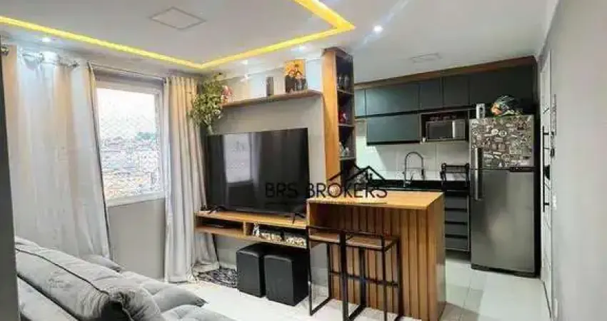 Apartamento com 2 dormitórios à venda, 47 m² por R$ 330.000,00 - Cocaia - Guarulhos/SP